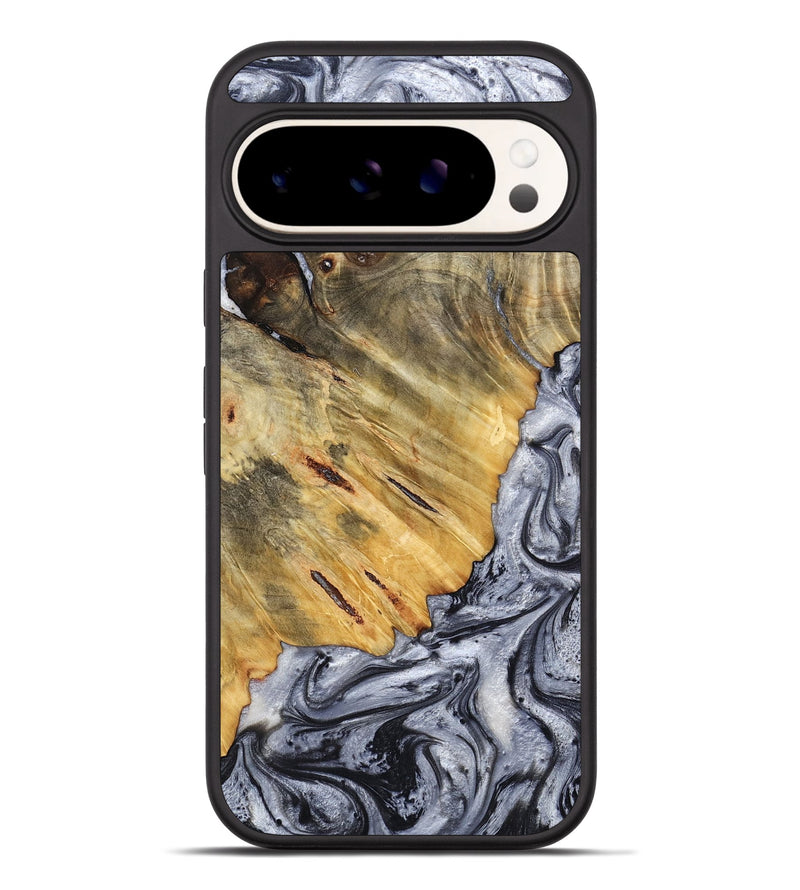 Pixel 9 Pro XL Wood Phone Case - Agnes (Black & White, 798382)