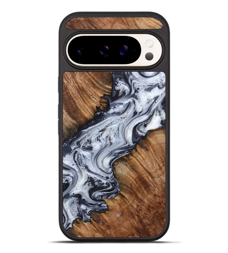 Pixel 10 Pro XL Wood Phone Case - Carina (Black & White, 798383)