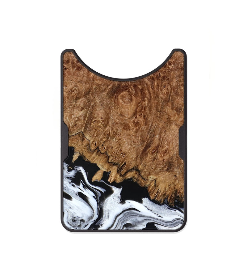 Alloy Wood Wallet - Verona (Black & White, 798384)