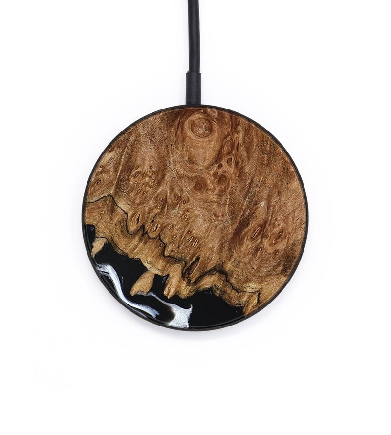 Circle Wood Wireless Charger - Verona (Black & White, 798384)