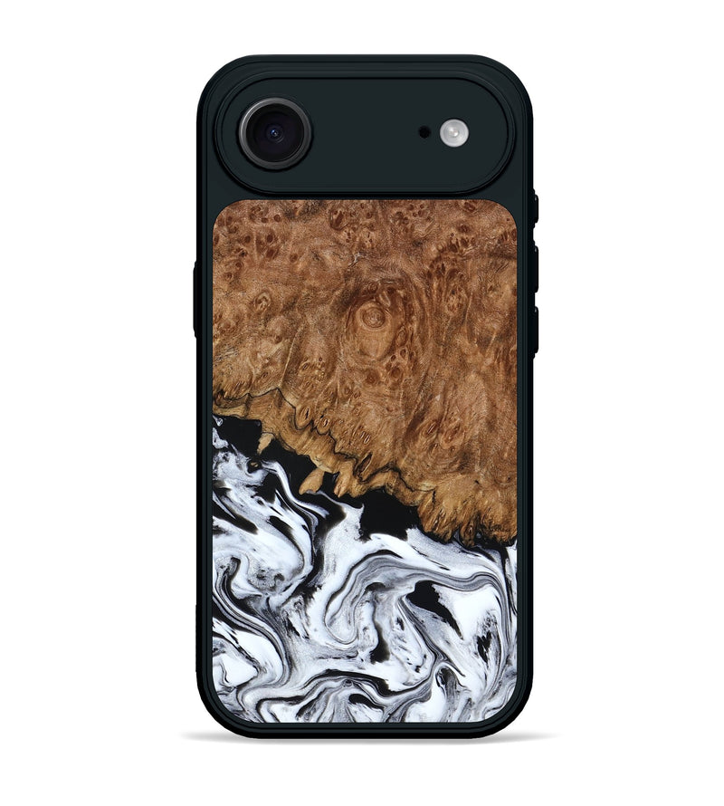 iPhone 17 Air Wood Phone Case - Verona (Black & White, 798384)