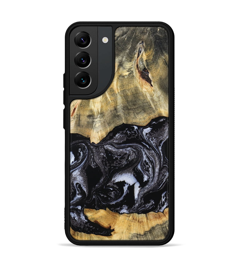 Galaxy S22 Plus Wood Phone Case - Eva (Black & White, 798385)