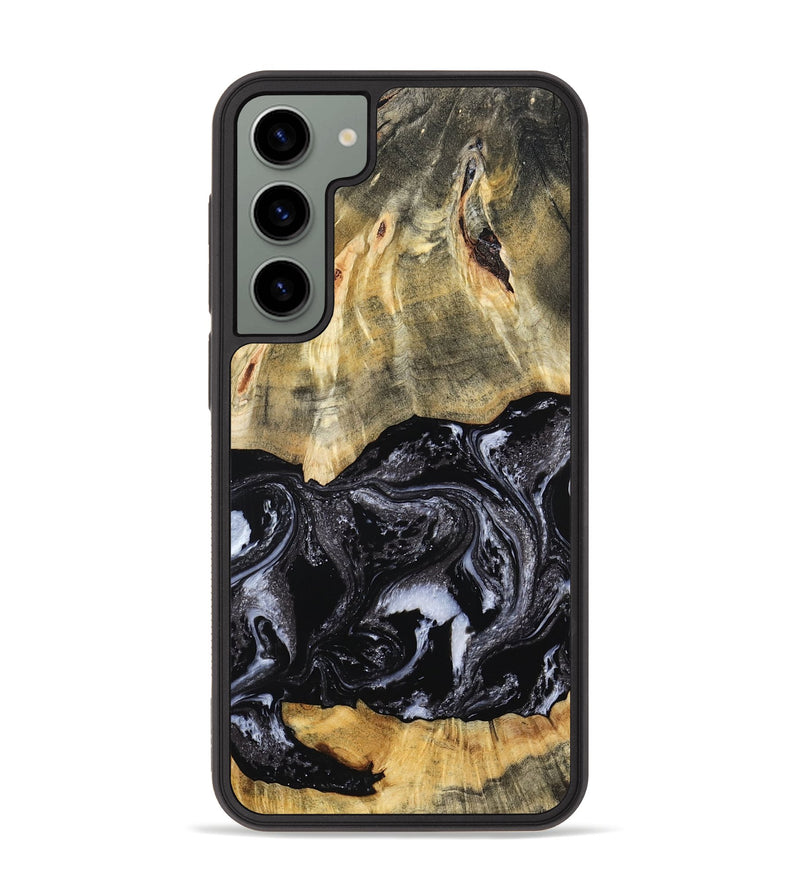 Galaxy S23 Plus Wood Phone Case - Eva (Black & White, 798385)