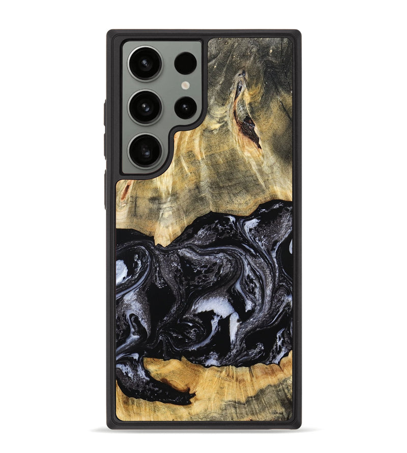 Galaxy S23 Ultra Wood Phone Case - Eva (Black & White, 798385)