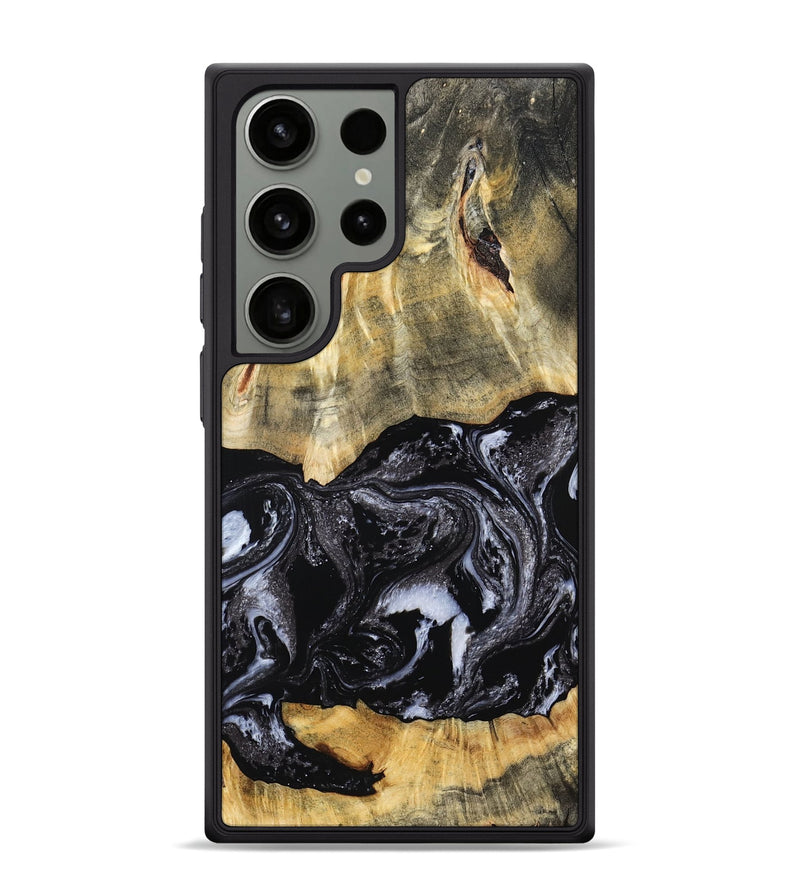 Galaxy S24 Ultra Wood Phone Case - Eva (Black & White, 798385)