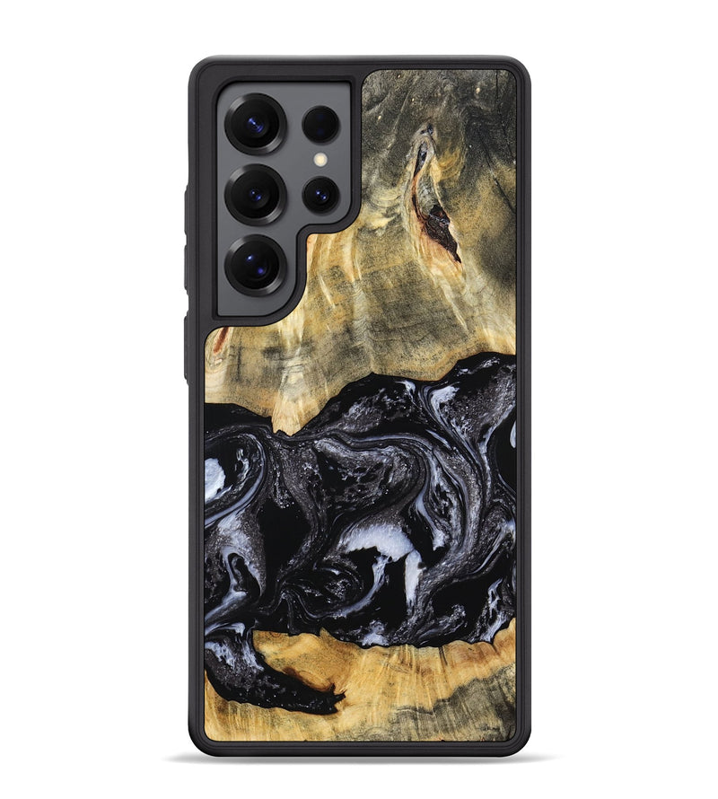 Galaxy S25 Ultra Wood Phone Case - Eva (Black & White, 798385)