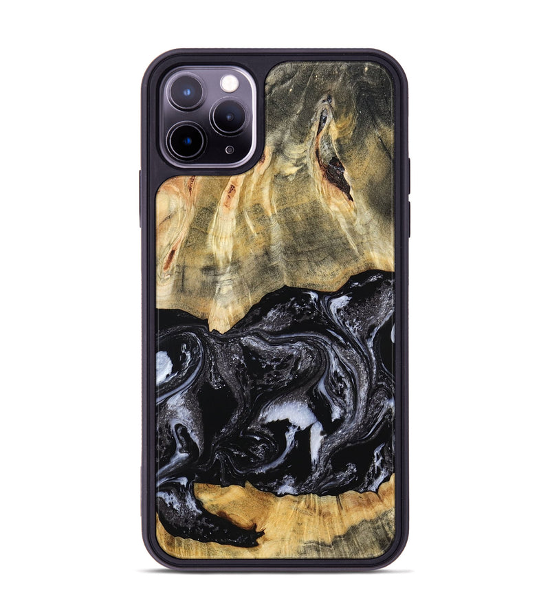 iPhone 11 Pro Max Wood Phone Case - Eva (Black & White, 798385)