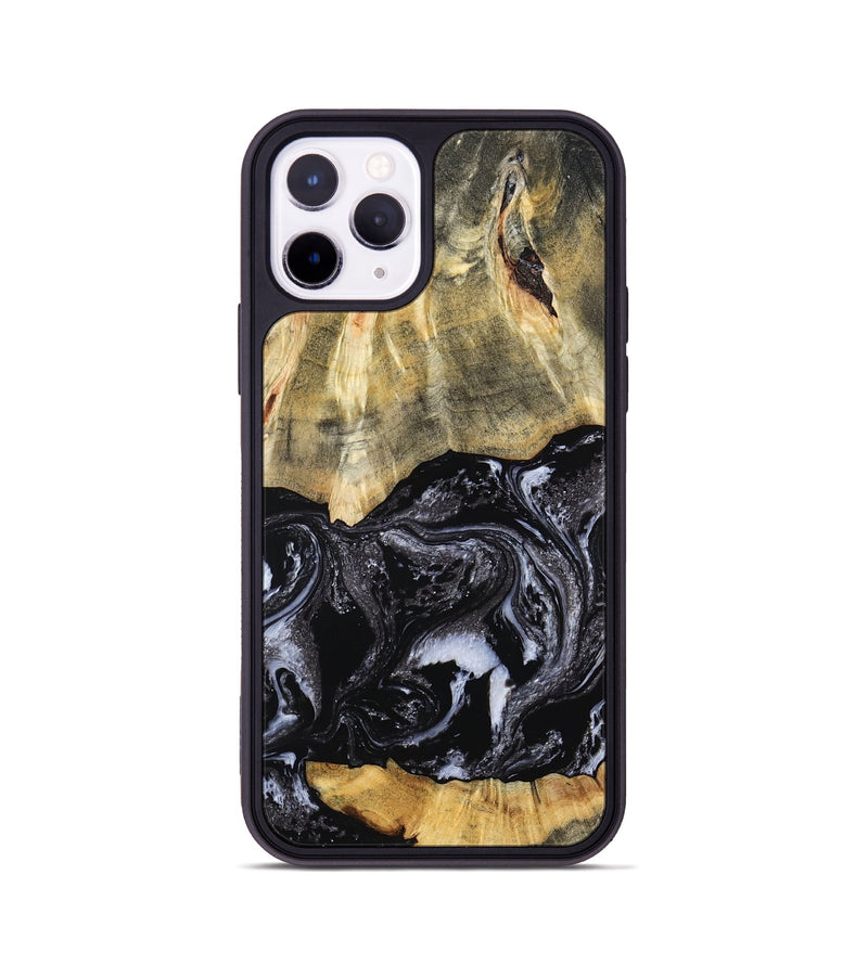 iPhone 11 Pro Wood Phone Case - Eva (Black & White, 798385)