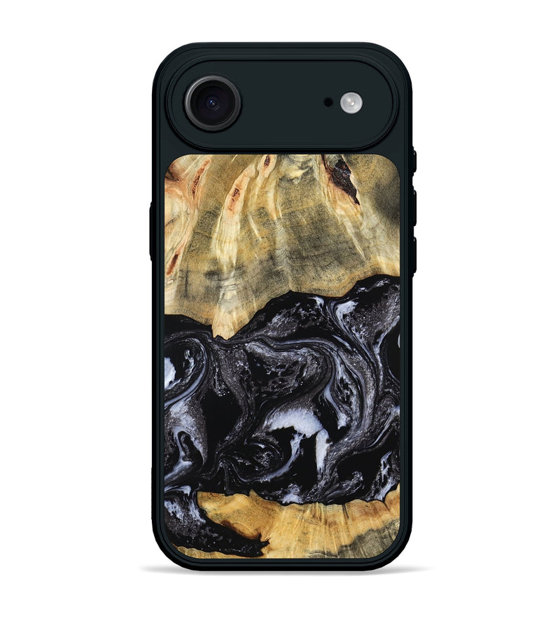 iPhone 17 Air Wood Phone Case - Eva (Black & White, 798385)