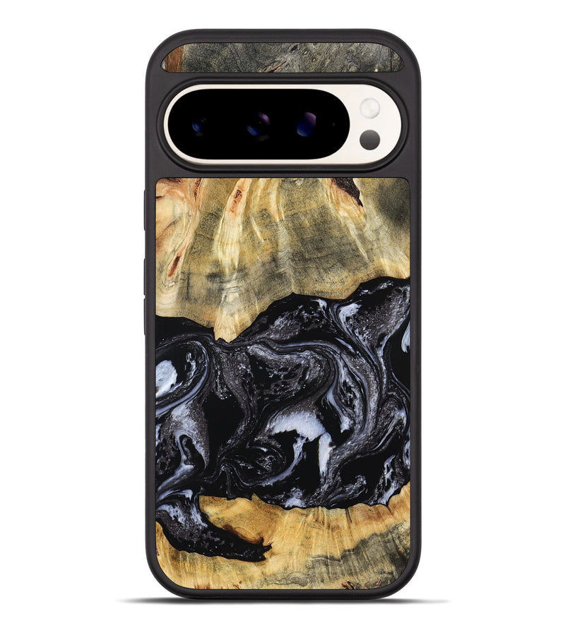 Pixel 10 Pro XL Wood Phone Case - Eva (Black & White, 798385)