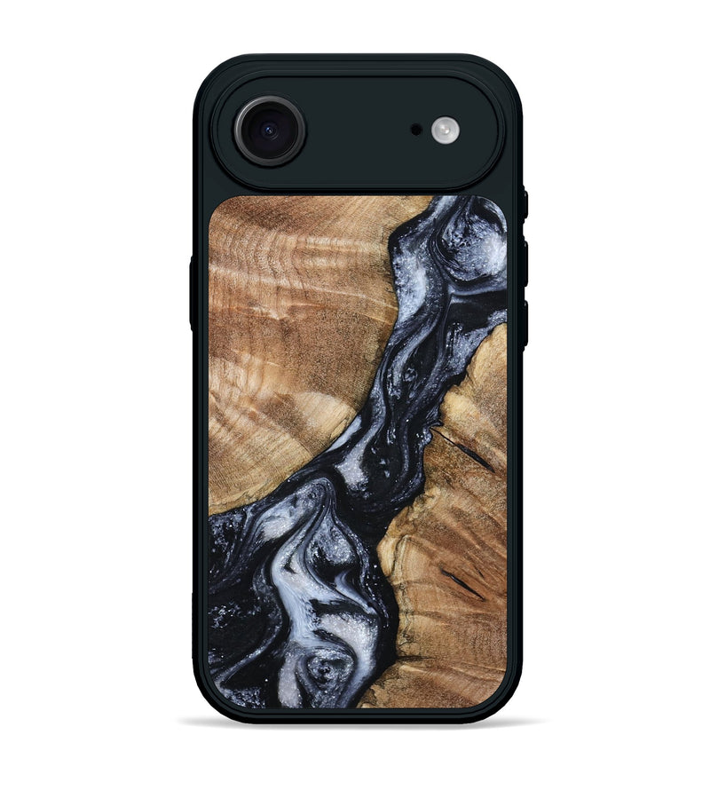 iPhone 17 Air Wood Phone Case - Aries (Black & White, 798388)