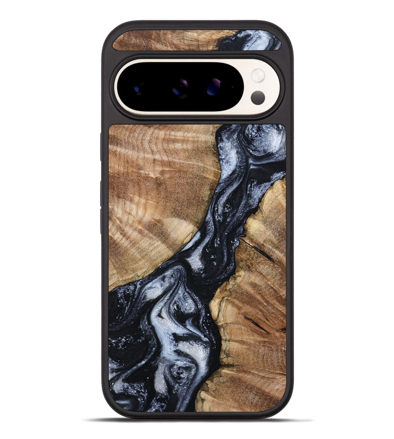 Pixel 10 Pro XL Wood Phone Case - Aries (Black & White, 798388)