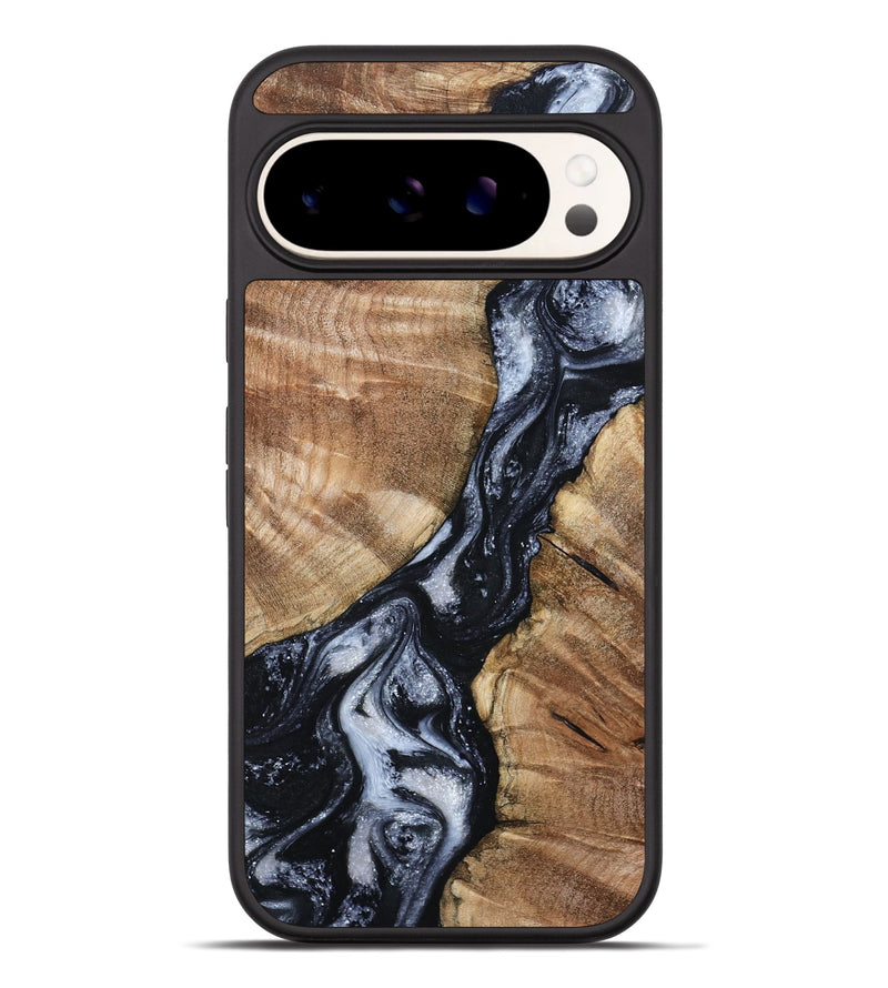 Pixel 9 Pro XL Wood Phone Case - Aries (Black & White, 798388)