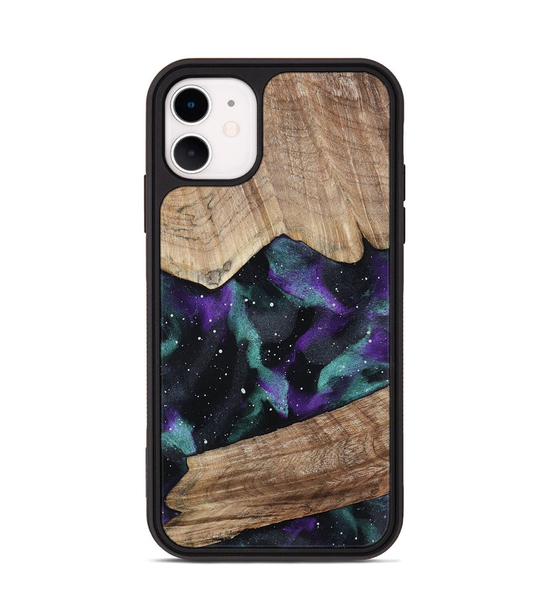 iPhone 11 Wood Phone Case - Elinor (Cosmos, 798393)