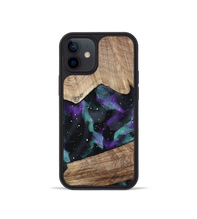 iPhone 12 mini Wood Phone Case - Elinor (Cosmos, 798393)