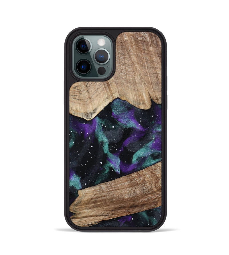 iPhone 12 Pro Wood Phone Case - Elinor (Cosmos, 798393)