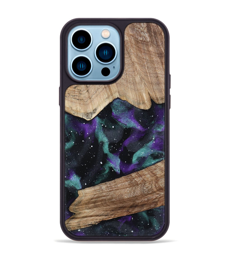 iPhone 14 Pro Max Wood Phone Case - Elinor (Cosmos, 798393)