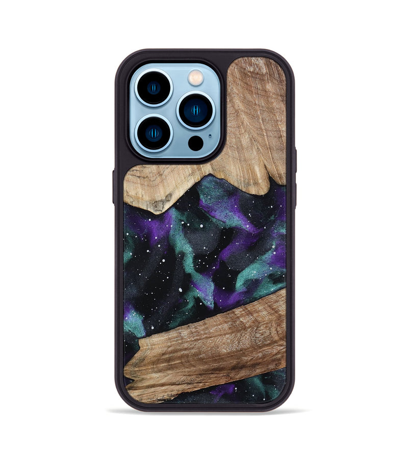 iPhone 14 Pro Wood Phone Case - Elinor (Cosmos, 798393)