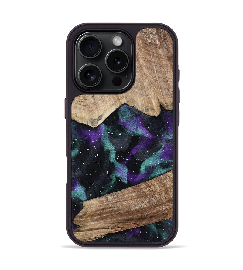 iPhone 16 Pro Wood Phone Case - Elinor (Cosmos, 798393)