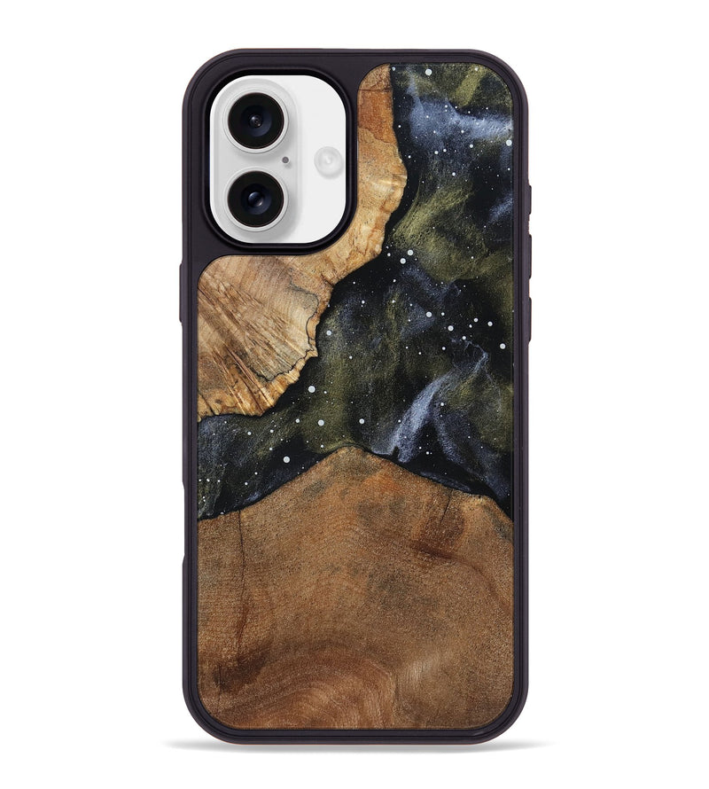 iPhone 16 Plus Wood Phone Case - Lindsey (Cosmos, 798396)