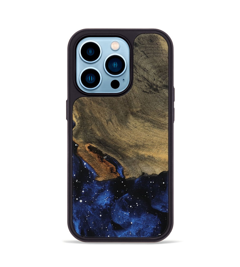 iPhone 14 Pro Wood Phone Case - Atharv (Cosmos, 798397)
