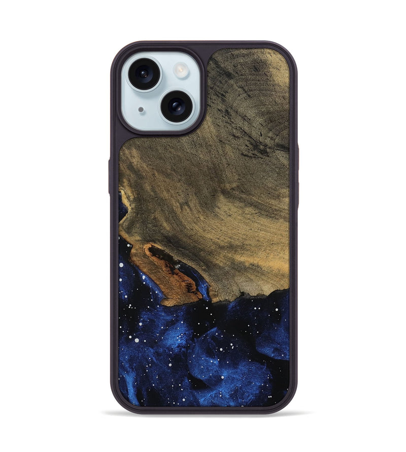 iPhone 15 Wood Phone Case - Atharv (Cosmos, 798397)