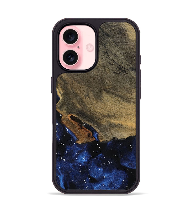 iPhone 16 Wood Phone Case - Atharv (Cosmos, 798397)