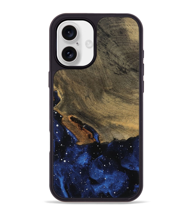iPhone 16 Plus Wood Phone Case - Atharv (Cosmos, 798397)