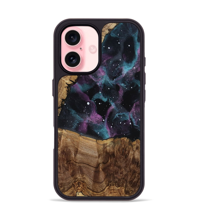 iPhone 16 Wood Phone Case - Kristen (Cosmos, 798401)