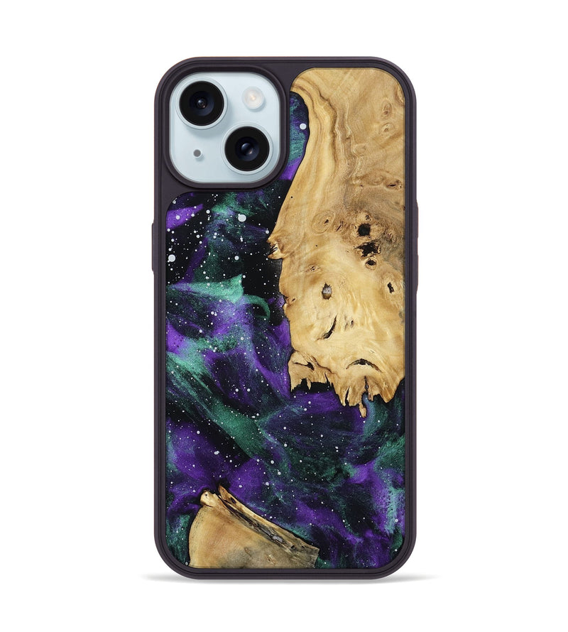 iPhone 15 Wood Phone Case - Braden (Cosmos, 798403)