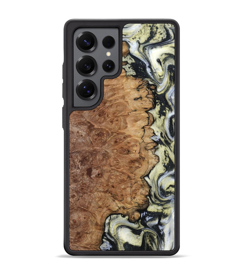 Galaxy S25 Ultra Wood Phone Case - Lucinda (Black & White, 798408)