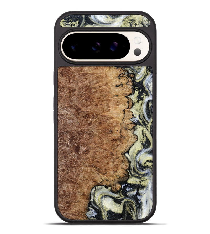 Pixel 9 Pro XL Wood Phone Case - Lucinda (Black & White, 798408)