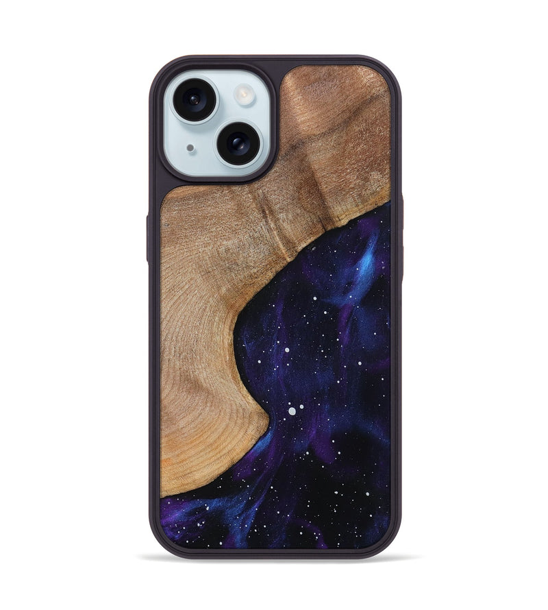 iPhone 15 Wood Phone Case - Artie (Cosmos, 798416)
