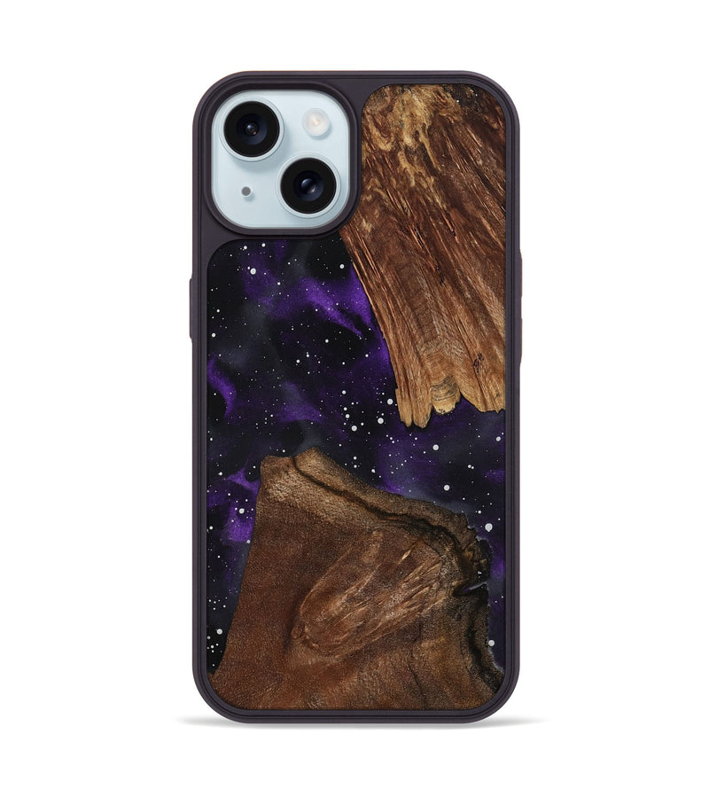 iPhone 15 Wood Phone Case - Dario (Cosmos, 798434)