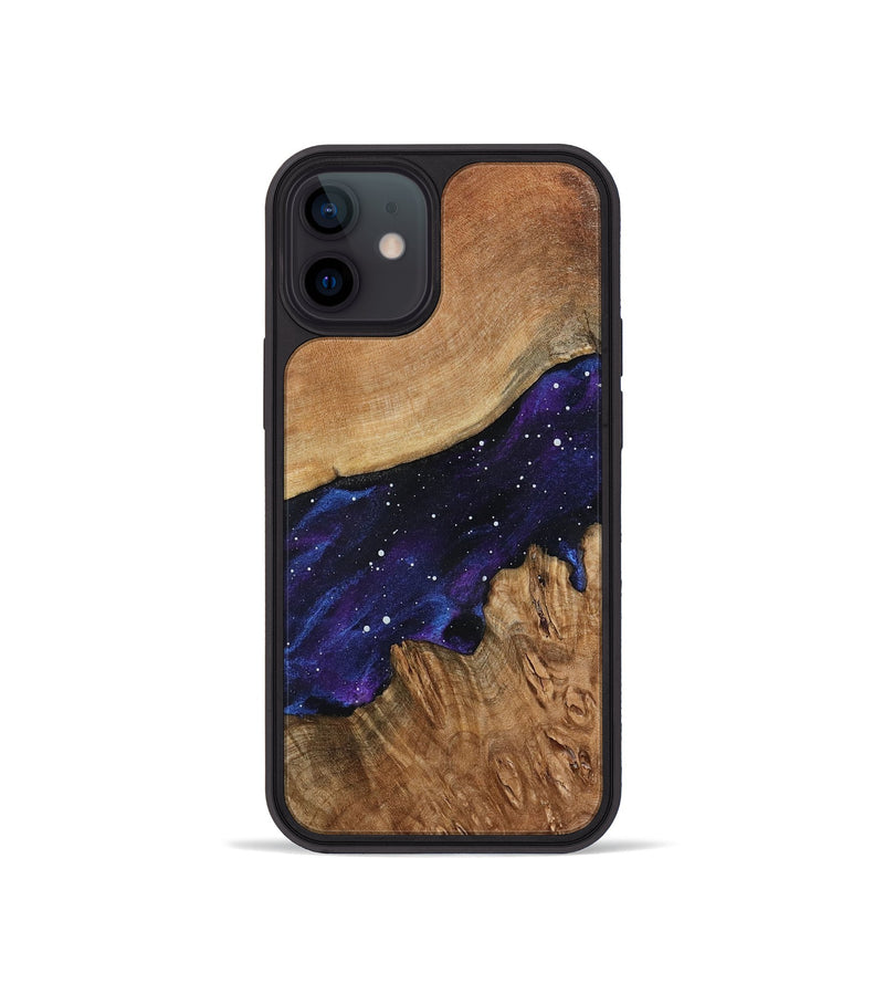 iPhone 12 mini Wood Phone Case - Signe (Cosmos, 798445)