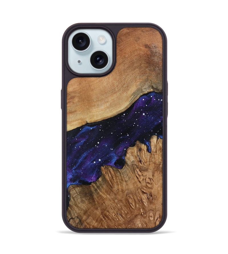 iPhone 15 Wood Phone Case - Signe (Cosmos, 798445)