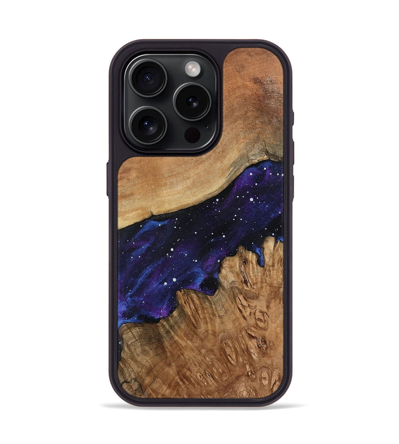 iPhone 15 Pro Wood Phone Case - Signe (Cosmos, 798445)