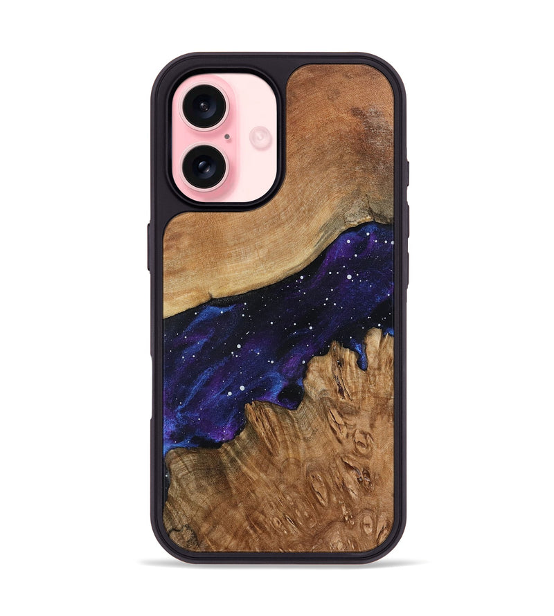 iPhone 16 Wood Phone Case - Signe (Cosmos, 798445)