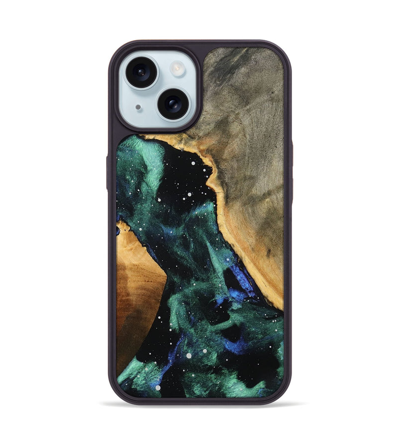 iPhone 15 Wood Phone Case - Janna (Cosmos, 798447)