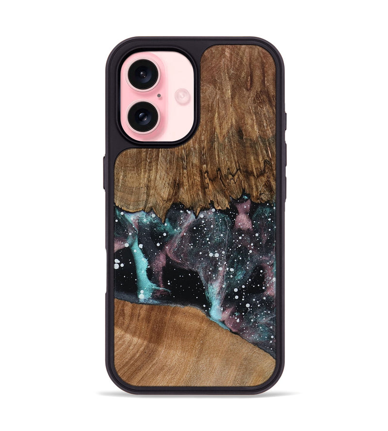 iPhone 16 Wood Phone Case - Hayden (Cosmos, 798449)