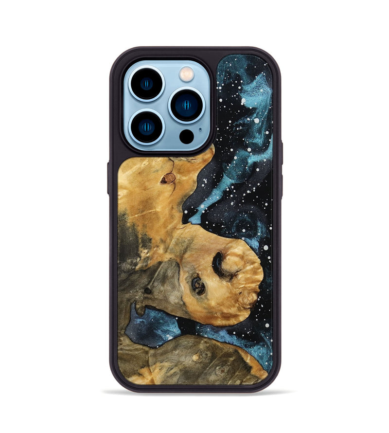 iPhone 14 Pro Wood Phone Case - Percy (Cosmos, 798455)