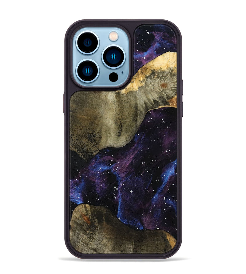 iPhone 14 Pro Max Wood Phone Case - Britny (Cosmos, 798473)