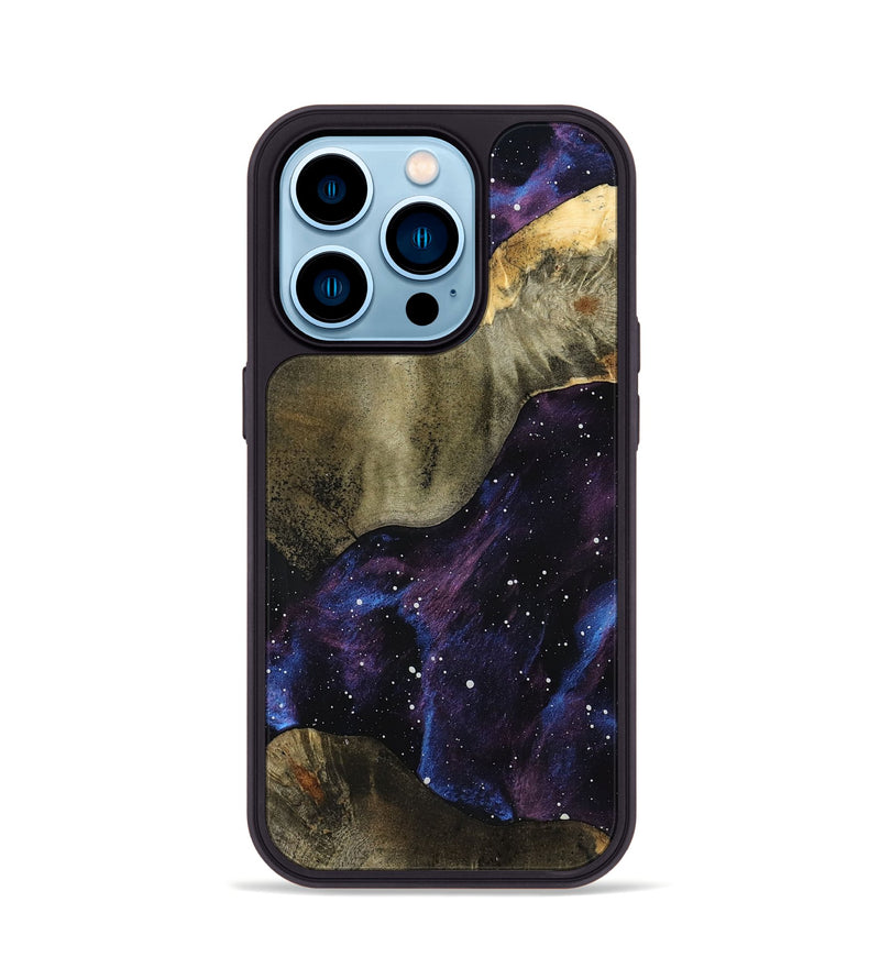 iPhone 14 Pro Wood Phone Case - Britny (Cosmos, 798473)