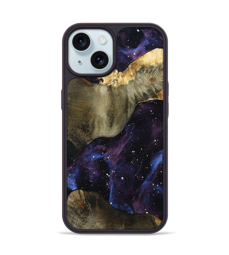 iPhone 15 Wood Phone Case - Britny (Cosmos, 798473)