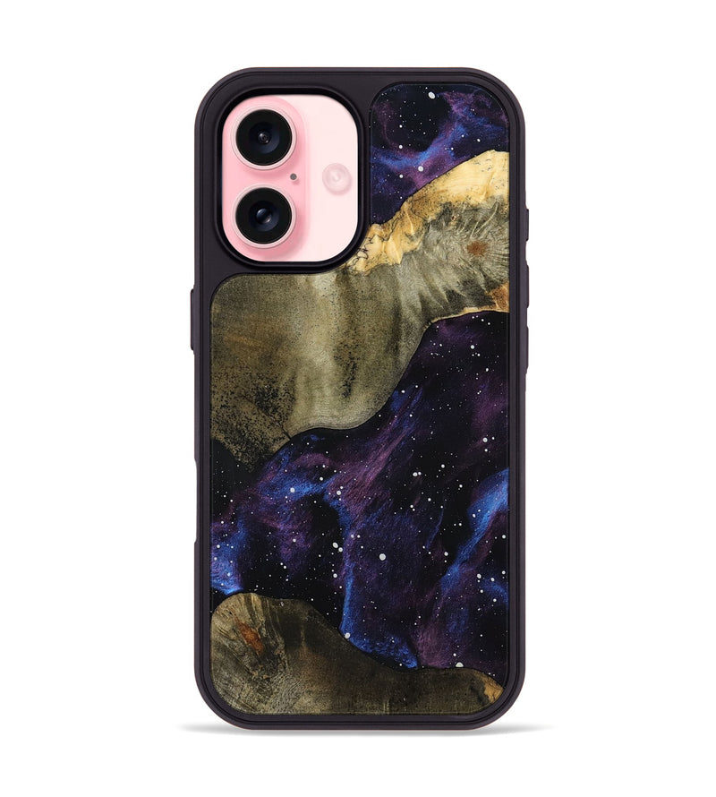 iPhone 16 Wood Phone Case - Britny (Cosmos, 798473)