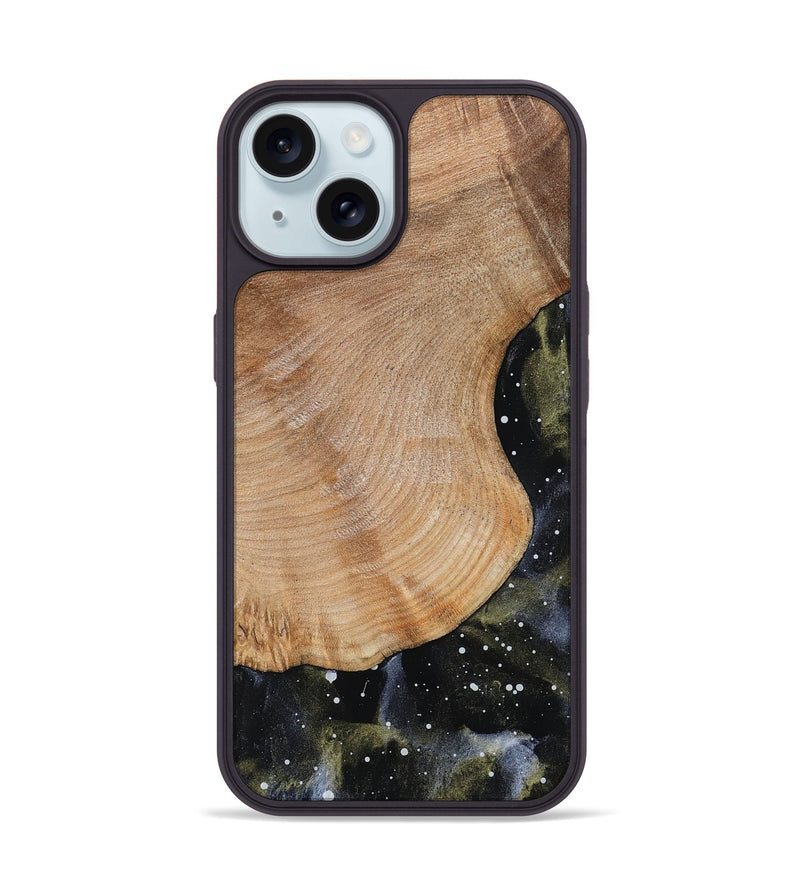 iPhone 15 Wood Phone Case - Kaia (Cosmos, 798478)