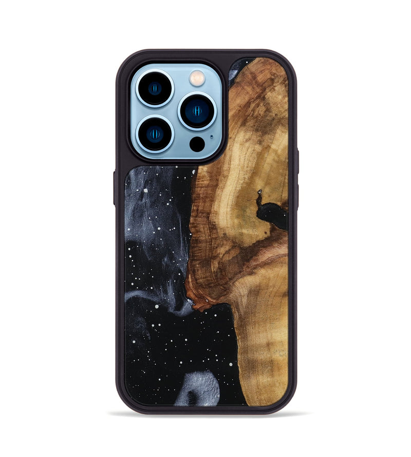 iPhone 14 Pro Wood Phone Case - Emogene (Cosmos, 798485)