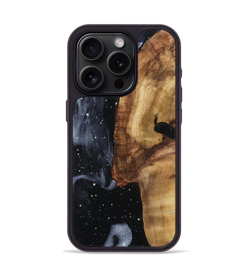 iPhone 15 Pro Wood Phone Case - Emogene (Cosmos, 798485)
