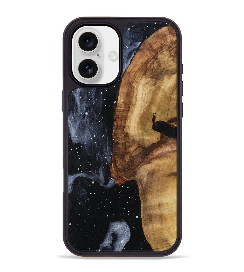 iPhone 16 Plus Wood Phone Case - Emogene (Cosmos, 798485)