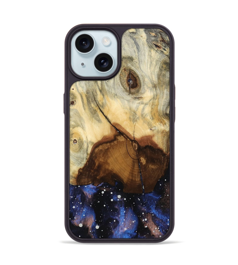 iPhone 15 Wood Phone Case - Cole (Cosmos, 798489)